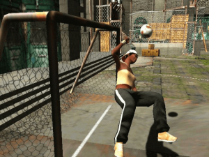 Freestyle Street Soccer (USA) Game Play Snaps